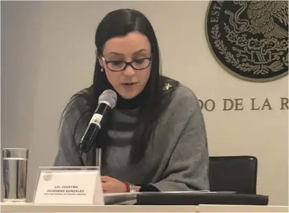  ??  ?? Zuleyma Huidobro presentó el recurso ante la Suprema Corte de Justicia.