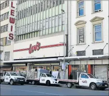  ?? Picture: FREDDY MAVUNDA ?? NOT IN BREACH OF THE LAW: Lewis Stores wins club fees case when the high court handed down judgment stating it had not contravene­d the National Credit Act