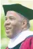  ??  ?? Robert F. Smith Morehouse College graduates react in Atlanta Sunday after Robert F. Smith vowed to pay off their student loans.