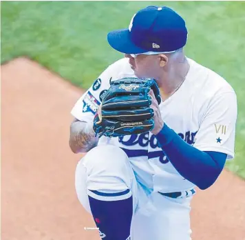  ??  ?? • Julio Urías vive su sexta temporada en Grandes Ligas.