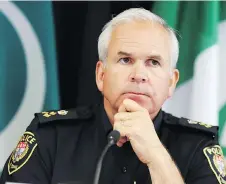  ?? JEAN LEVAC FILES ?? Ottawa police Chief Charles Bordeleau is being accused of discrimina­ting against Bhatnagar because of his race.