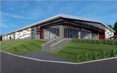  ??  ?? An artist’s impression of the new training college