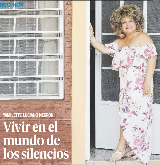 Yamilette Luciano Vencio Las Barreras Del Silencio Para Ayudar A Su Comunidad Sorda Pressreader