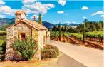  ?? ?? DRY WINES: You can book a tour of the sun-drenched Napa Valley