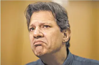  ?? MARCIO MERCANTE/ARQUIVO O DIA ?? Petista Fernando Haddad foi condenado por suposto caixa 2 de R$ 2,6 milhões em campanha eleitoral