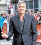  ??  ?? Star Clooney: Name als Betrugsköd­er