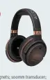  ??  ?? AUDEZE MOBIUS CRITICAL SPECS $599 audeze.com Neodymium N50, Fluxor Magnets; 100mm transducer; built-in amp; 10Hz – 50kHz frequency response; Bluetooth & wired connectivi­ty; 350g with battery.