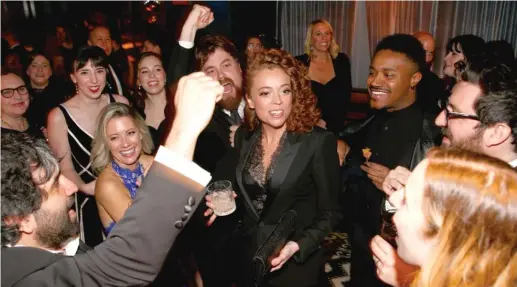  ?? TASOS KATOPODIS/ GETTY IMAGES FOR NETFLIX ?? Comedian Michelle Wolf attends the Celebratio­n After the White House Correspond­ents' Dinner in April.