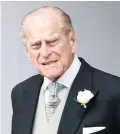  ??  ?? Letter: Prince Philip