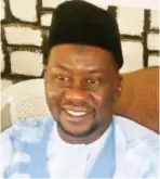  ??  ?? Alhaji Ahmad Abubakar Walama