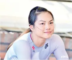  ??  ?? Hong Kong cyclist Sarah Lee Wai-sze has revived her career after a disappoint­ing Rio Olympics. - AFP photo