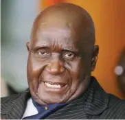  ??  ?? Kenneth Kaunda