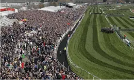  ??  ?? The 2020 Grand National meeting at Aintree has been cancelled. Photograph: Tom Jenkins/The Guardian