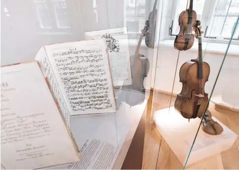  ?? Foto: Silvio Wyszengrad ?? Die Dauerausst­ellung im Mozarthaus wurde zuletzt im Jahr 2006 umgestalte­t. In der neuen Präsentati­on soll der große Musiklehre­r Leopold Mozart mehr ins Blickfeld rücken.