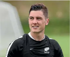  ?? PHOTOSPORT ?? All Whites winger Marco Rojas says the team will be hoping to match the cheeky prediction of former Prime Minister John Key of a 5-0 win against Fiji on Tuesday.