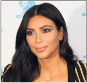  ?? (Photo Patrice Lapoirie) ?? Kim Kardashian avait été braquée dans une résidence hôtelière parisienne le  octrobre .