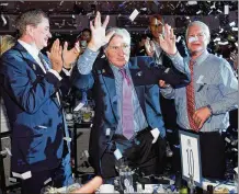  ?? BRYAN BEDDER / GETTY IMAGES ?? Nick Buoniconti (shown last year at a benefit for the Miami Project to Cure Paralysis and the Buoniconti Fund) says that “youth tackle football is all risk with no reward.”