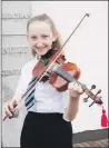  ?? F25 Mod 14 JP ?? Francis MacDonald from Ardnamurch­an High School won first in violin solo.