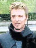  ?? Archivo ?? David Bowie