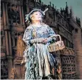  ??  ?? Flight of fancy: Petula Clark as the ‘bird-woman’ in Mary Poppins