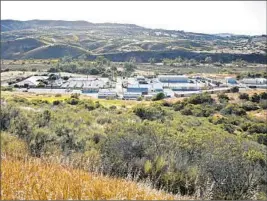  ??  ?? FORTY YEARS ago, this valley along Cristianit­os Road on Camp Pendleton was designated Tent Area 6, where the bewildered evacuees roamed.