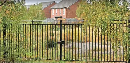  ??  ?? ● The proposed site for a care home for people with autism, at the former Greenoaks Farm Industrial Estate in Widnes