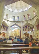  ??  ?? The St. Joseph’s Church in Nazareth.