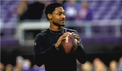  ?? GETTY ?? Stefon Diggs says he’s ready for a new beginning in Buffalo.