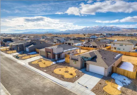  ?? ?? Reno’s No. 1 homebuilde­r and their at-your-service team showcase their beautiful, spacious, and competitiv­ely priced new-constructi­on communitie­s in Northern Nevada.