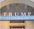  ??  ?? PABLO MARTINEZ MONSIVAIS, AP Trump Hotels is launching a midscale brand called American Idea.