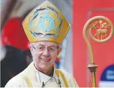  ??  ?? Archbishop Justin Welby