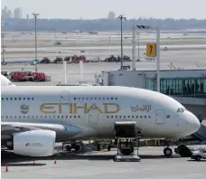  ?? Lucas Jackson / Reuters ?? Etihad said it was ‘disappoint­ed’ at the American Airlines decision to end their codeshare agreement