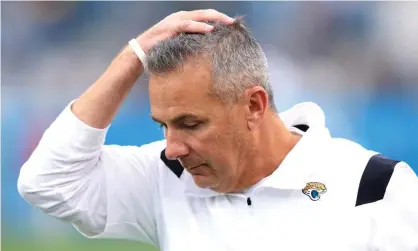  ?? ?? The Jacksonvil­le Jaguars have fired Urban Meyer after less than one year as head coach. Photograph: Sam Greenwood/Getty Images