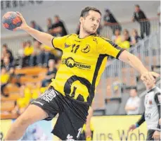 ?? FOTO: RAINER IBELE ?? Beljanski Bojan will mit Bregenz Handball gegen HC Bruck die Punkte im Ländle behalten.