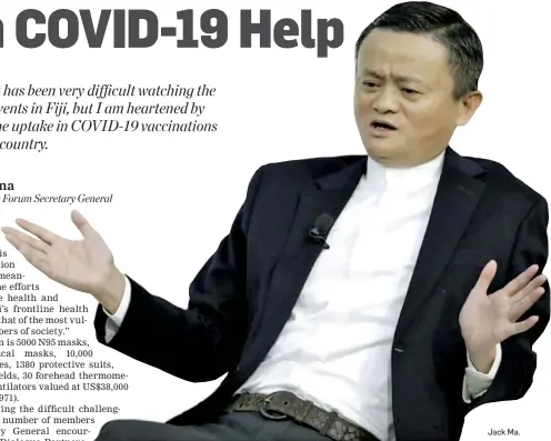  ??  ?? Jack Ma.