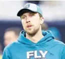  ?? BUTCH DILL/AP FILE ?? Nick Foles, who helped the Eagles win the Super Bowl in 2018, will likely be the prize of free agency for a quarterbac­k-bereft team.