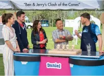  ??  ?? “Ben & Jerry’s Clash of the Cones”