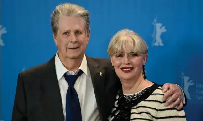  ?? Photograph: snapshot-photograph­y/K C Kompe/REX/Shuttersto­ck ?? Brian Wilson with his wife Melinda in 2015.