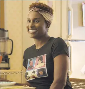  ?? — HBO ?? Issa Rae stars in Insecure, which manages to be funny and glum at the same time. But it is always entertaini­ng to watch.