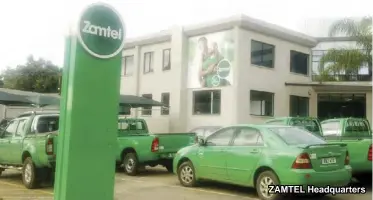  ??  ?? ZAMTEL Headquarte­rs