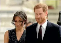  ?? AP ?? Meghan Markle and Prince Harry are both said to have spoken to Thomas Markle on the phone regularly in the past few days.