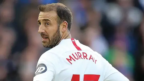  ?? GETTY IMAGES ?? Jonny Evans says Leicester need to be wary of Brighton striker Glenn Murray in the game against the Seagulls