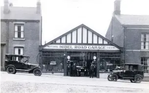  ??  ?? Can you help David Cliffe find out more about Hibel Road garage?