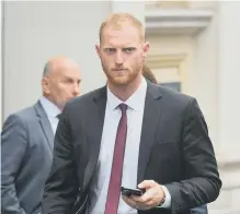  ??  ?? England cricketer Ben Stokes.