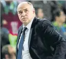  ?? FOTO: EFE ?? Pablo Laso, técnico del Madrid