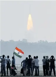  ??  ?? NOT ROCKET SCIENCE: India has space project