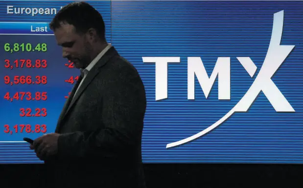  ?? DARREN CALABRESE / THE CANADIAN PRESS FILES ?? Constellat­ion Software Inc. has cancelled quarterly earnings calls, further drawing a curtain around one of the most opaque firms on the S&P/TSX Composite. The company is the top performing stock on the Canadian benchmark in the eight years through...