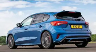  ??  ?? Performanc­e Like the i30 N, Focus ST uses electronic­s to enhance the driving experience to good effect