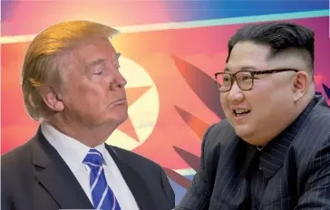  ?? (© Shuttersto­ck) ?? Photo ci-dessus : Après de multiples rebondisse­ments, c’est à l’issue d’une nouvelle manifestat­ion de la détente spectacula­ire entre Washington et Pyongyang que le président américain Donald Trump et son homologue nord-coréenKim Jong-un ont confirmé le 4 juin dernier la tenue du sommet bilatéral historique du 12 juin 2018 à Singapour. Si Washington réclame une dénucléari­sation « complète, vérifiable et irréversib­le » de la Corée du Nord, cette dernière assure vouloir « aller vers une dénucléari­sation de la péninsule Coréenne » via un processus « étape par étape ».