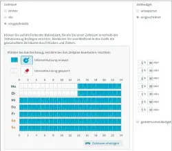  ??  ?? Das Online-zeitbudget für ein einzelnes Heimnetzge­rät lässt sich im Fritzbox-menü detaillier­t für bestimmte Tage festlegen.